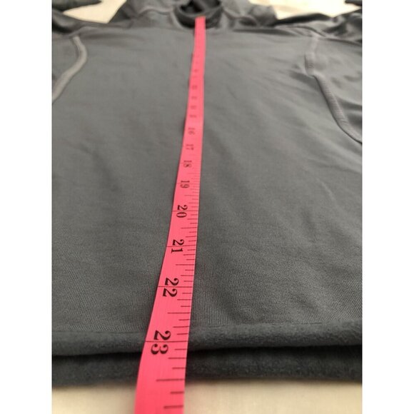 Athleta Plush Tech Hoodie Womens M Gray Running Pullover Activewear Athleticwear - Picture 8 of 8